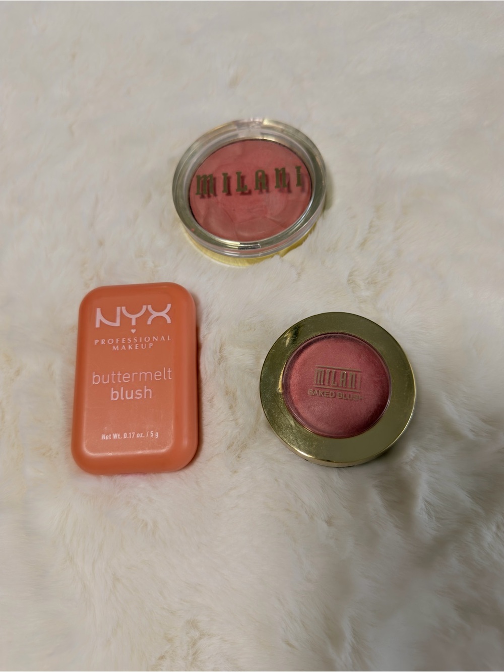 Milani + NYX Blush Bundle – 3 Powder Blushes